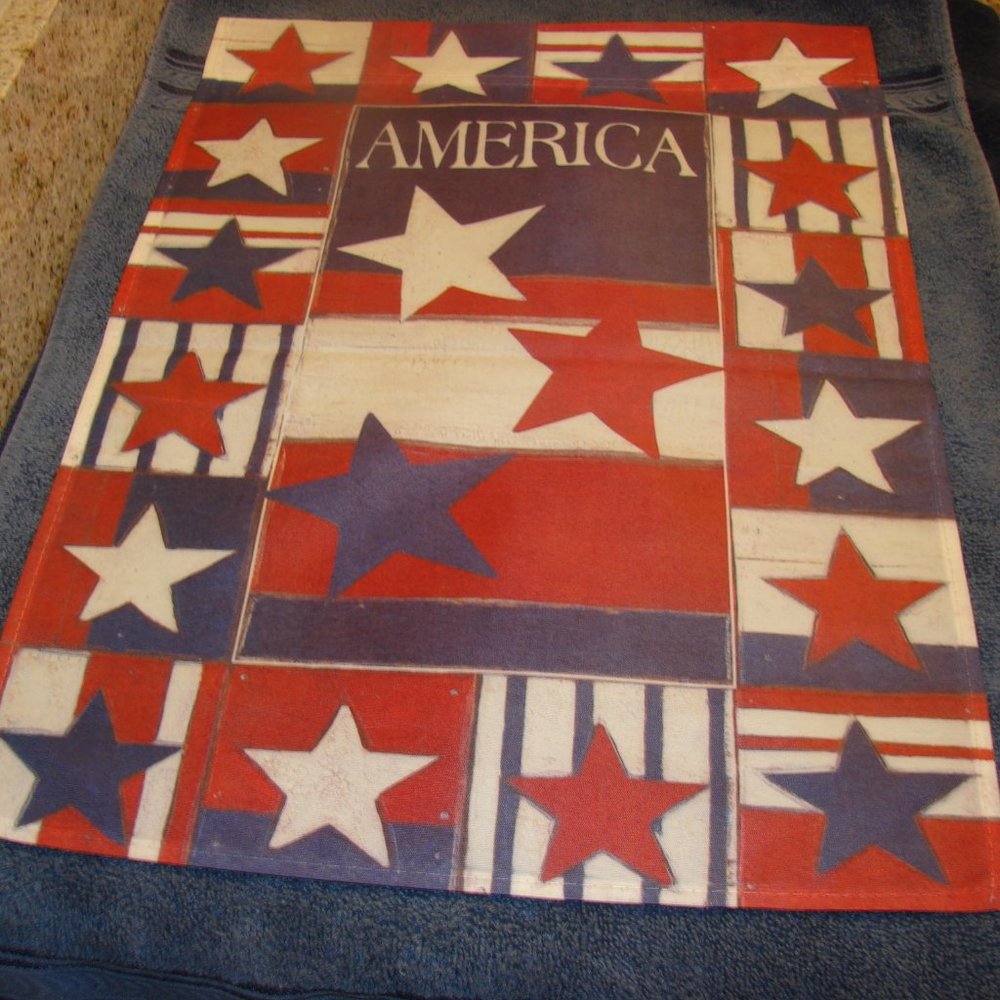 "D-28" America Star flag
